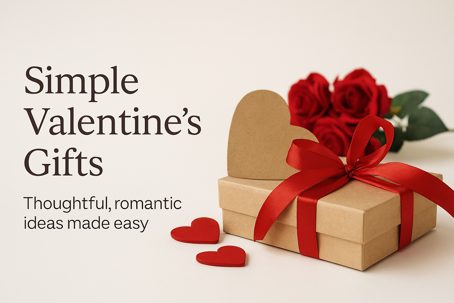 Valentine’s Gift Guide 2026: Simple, Romantic Picks